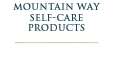 Mountain Way Self-Care Products